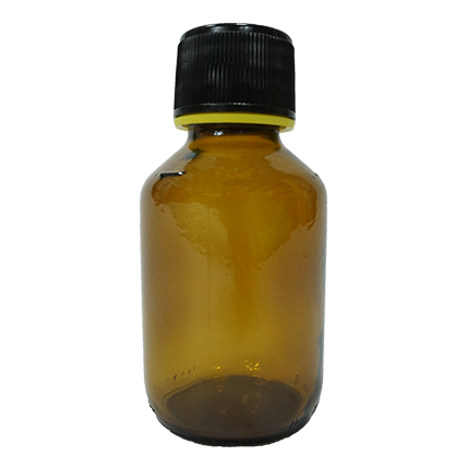 Braunglasflasche