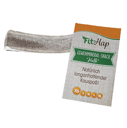 Fit-Hap Geweihmineral-Snack halb