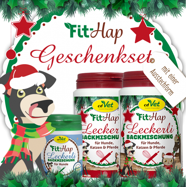 Fit-Hap Backmischung Leckerli - Geschenkset