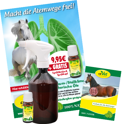 Aktions-Bundle 10 x "HustaVet Respirationstropfen 10ml + Anwenderflasche"